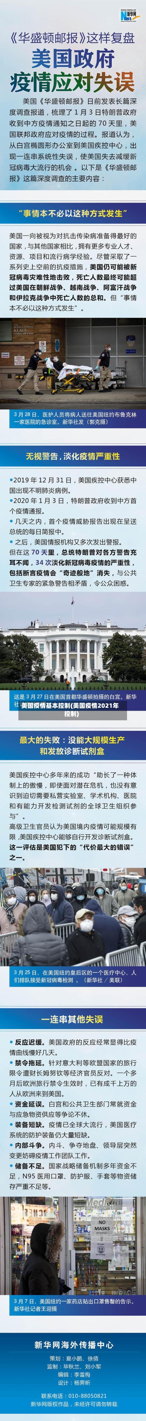 美国疫情基本控制(美国疫情2021年控制)